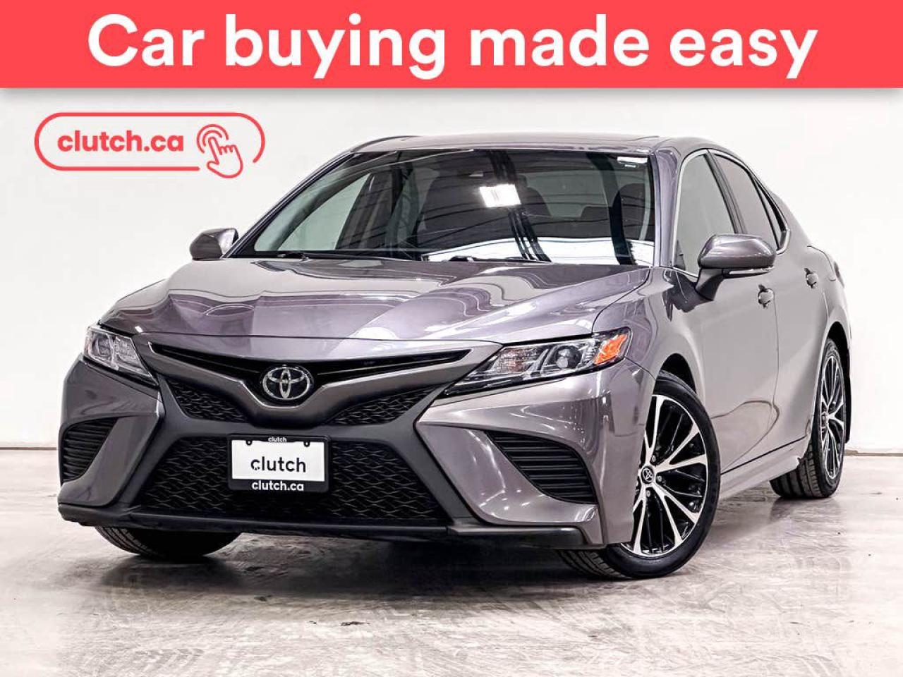 Used 2019 Toyota Camry SE w/ Upgrade Pkg. w/ Apple CarPlay, Heated Front Seats, Rearview Cam for sale in Toronto, ON