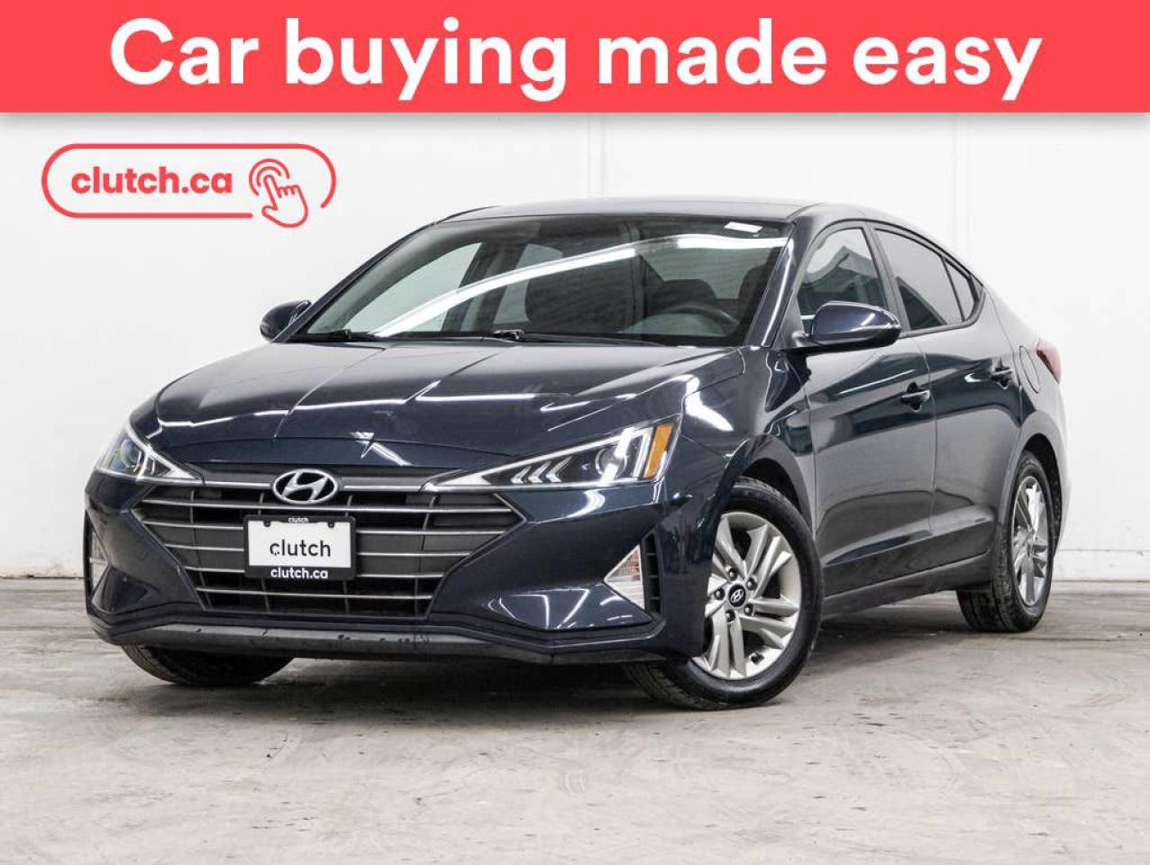 Used 2020 Hyundai Elantra Preferred w/ Apple CarPlay & Android Auto, Heated Seats, Heated Steering Wheel for sale in Toronto, ON