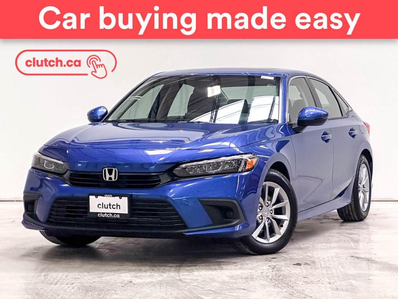 Used 2022 Honda Civic EX w/ Apple CarPlay, Heated Front Seats, Rearview Cam for sale in Toronto, ON