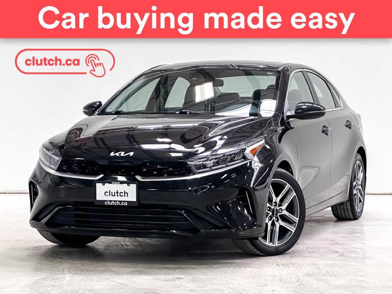 Used 2023 Kia Forte EX w/ Apple CarPlay, Heated Front Seats, Rearview Cam for sale in Toronto, ON