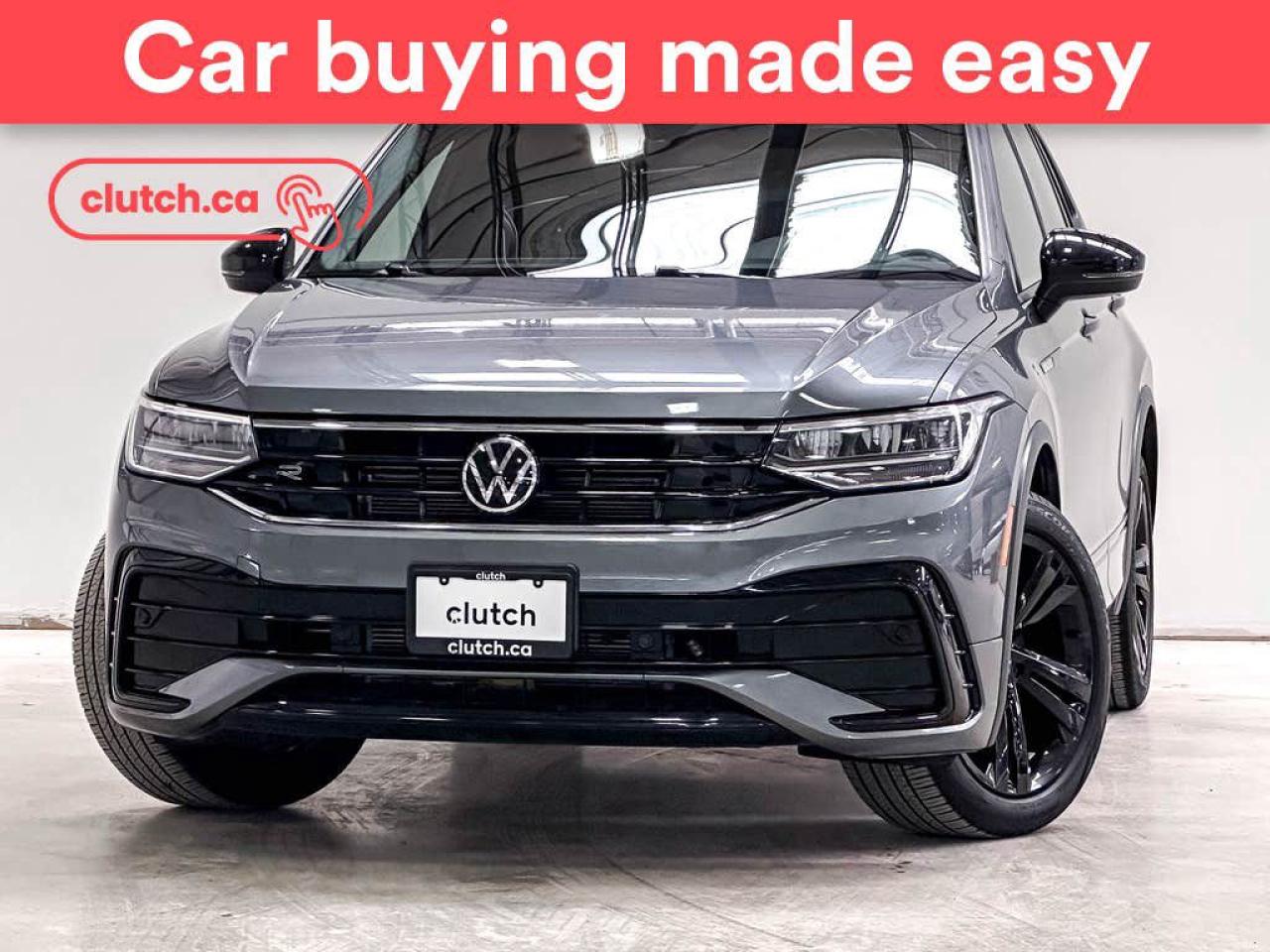 Used 2023 Volkswagen Tiguan Comfortline R-Line Black Edition AWD w/ Apple CarPlay, Heated Front Seats, Rearview Cam for sale in Toronto, ON