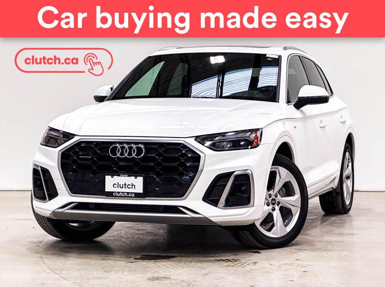 Used 2022 Audi Q5 45 Progressiv AWD w/ Apple CarPlay, Heated Steering Wheel, Heated Front Seats for sale in Toronto, ON