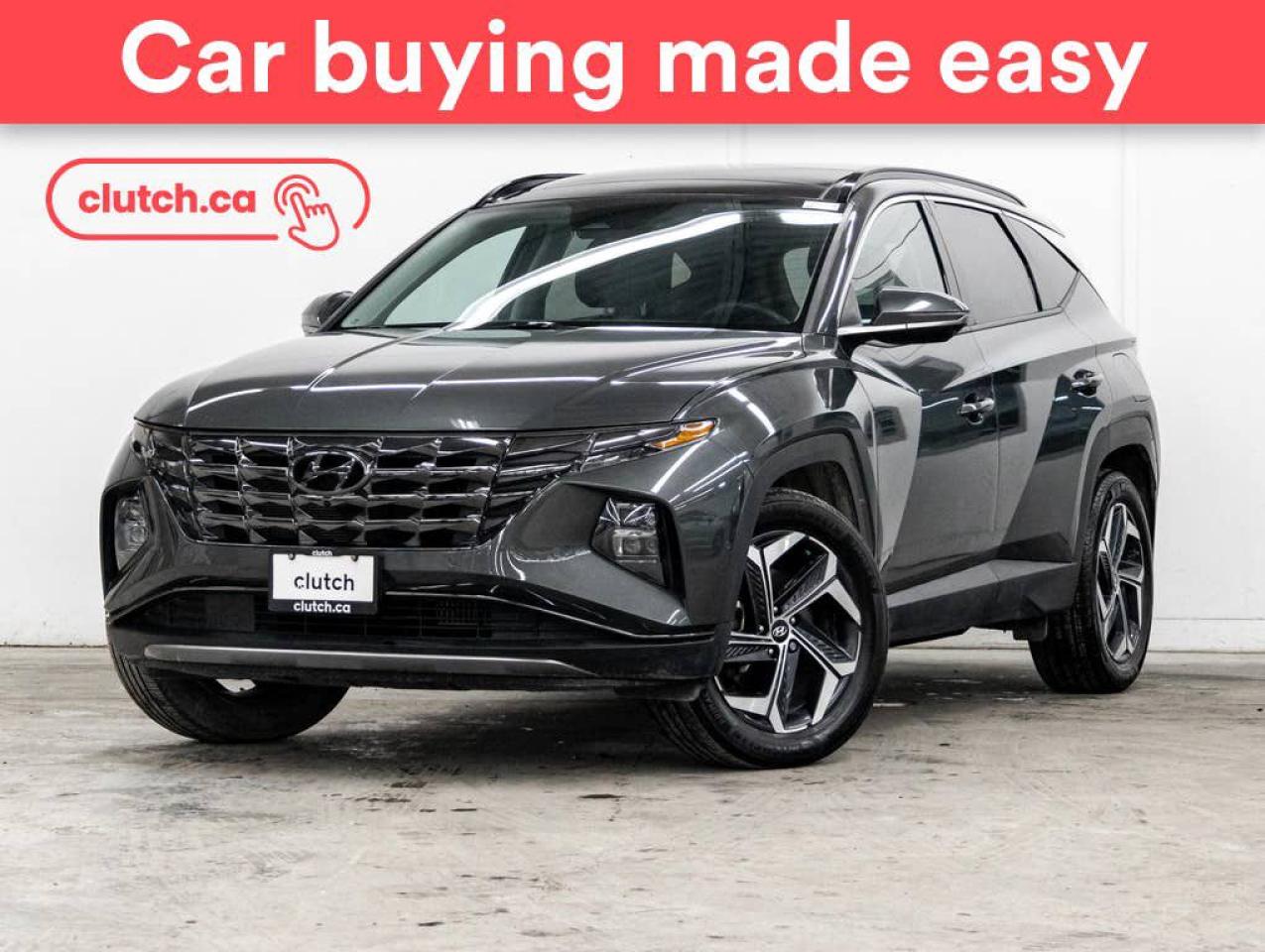 Used 2024 Hyundai Tucson Ultimate Hybrid AWD w/ Apple CarPlay & Android Auto, Panoramic Moonroof, Nav for sale in Toronto, ON