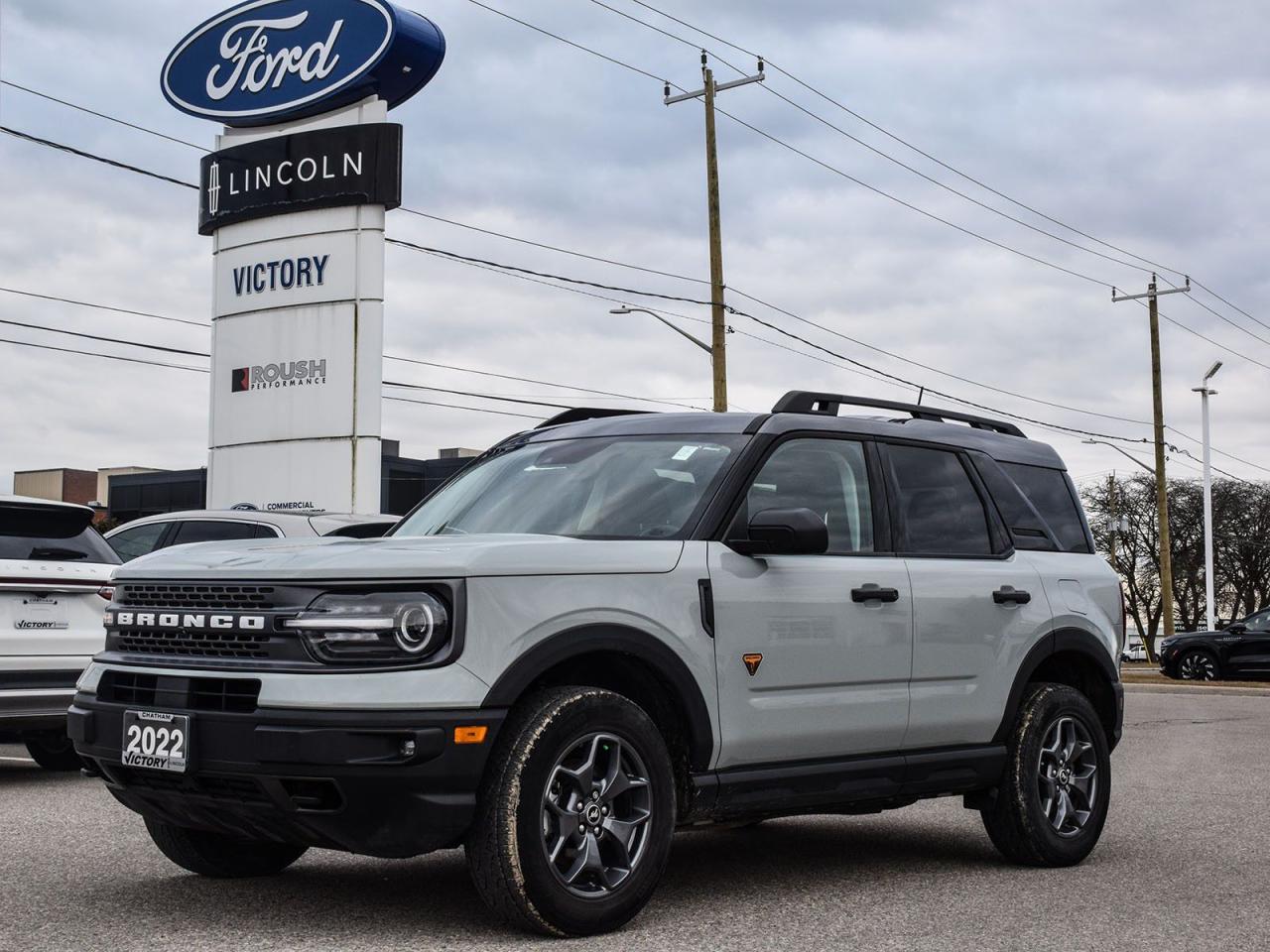 Used 2022 Ford Bronco Sport Badlands Nav | ACC + Lane Keeping | BLIS | for sale in Chatham, ON