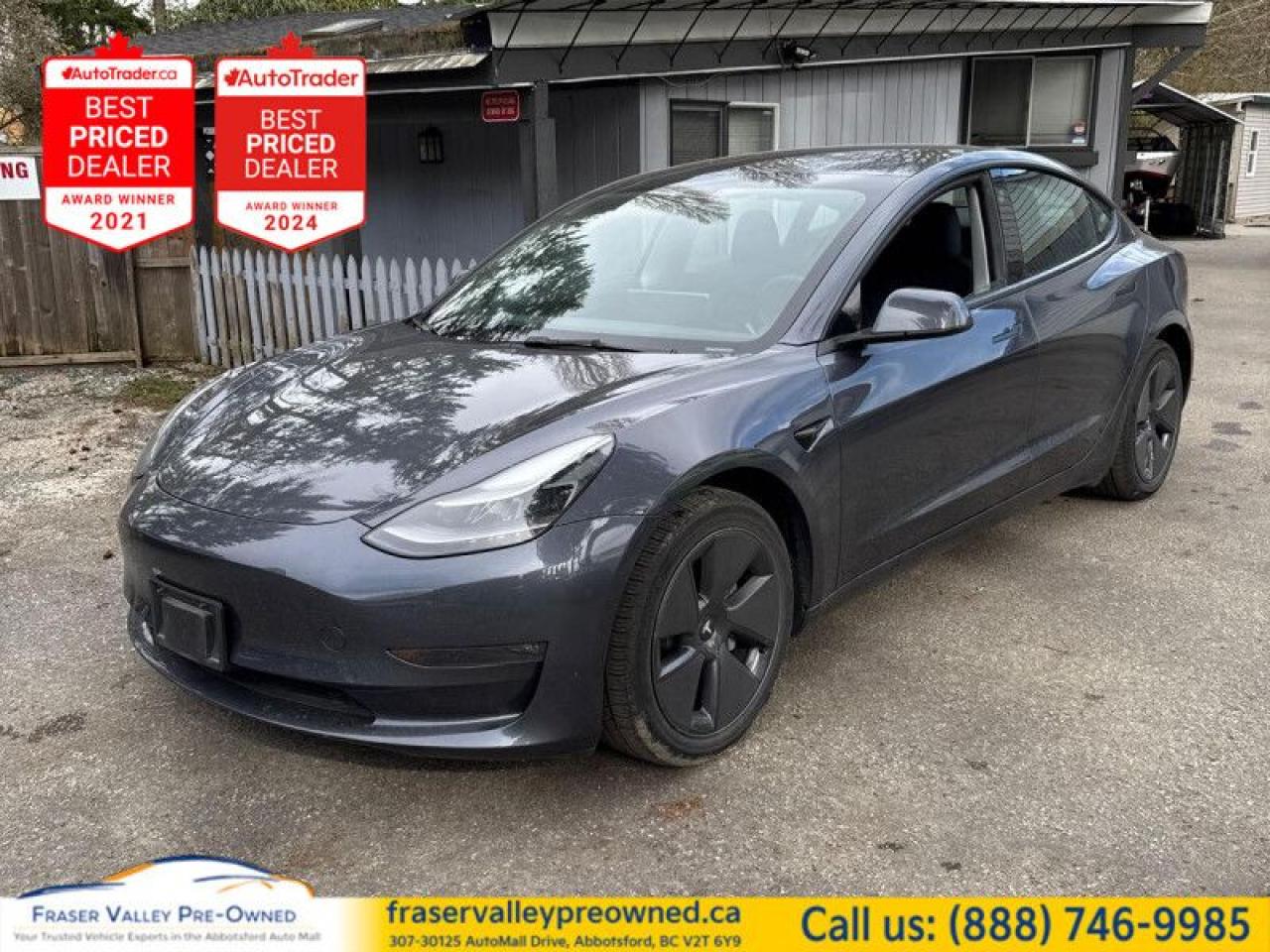 Used 2023 Tesla Model 3 LONG RANGE  LR AWD, Clean History, No Accidents, O for sale in Abbotsford, BC