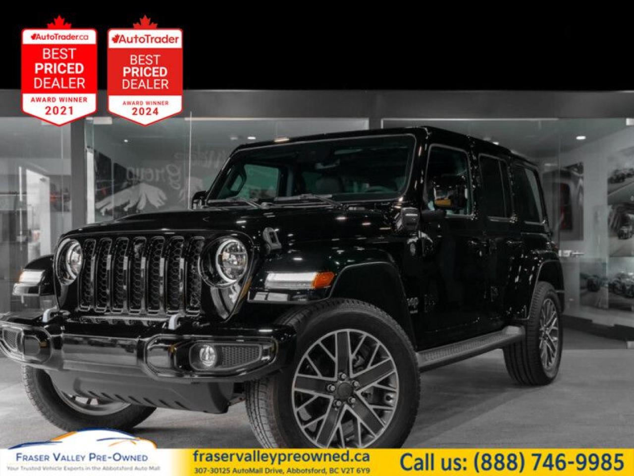 Used 2023 Jeep Wrangler 4xe High Altitude  No PST, Orig MSRP 75k, Fully Loaded for sale in Abbotsford, BC