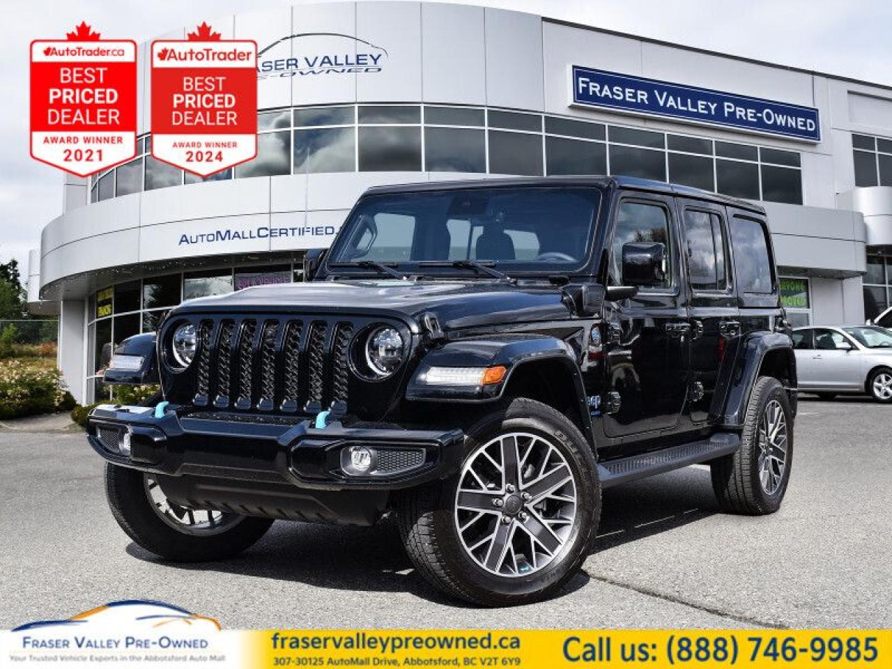 Used 2023 Jeep Wrangler 4xe High Altitude  No PST, Orig MSRP 75k, Fully Loaded for sale in Abbotsford, BC