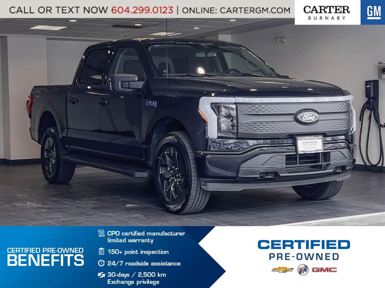 Used 2024 Ford F-150 Lightning XLT 4WD | Alum Wheels/Heated Seats/Touchscreen for sale in Burnaby, BC