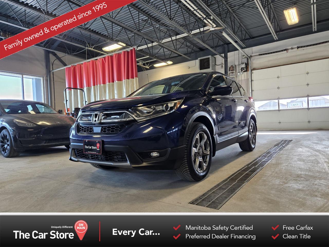 EX AWD| Sunroof, Heated Seats, Remote Starter, Carplay/Android Auto, Adaptive Cruise Control, Lane Assist, Rear Cam, Comfort Access, Push Start, One Owner Well Serviced/Maintained, No Accidents! 
 
  
 We are a local Family Owned business and we try to do things a little different. 
   
 At The Car Store on Main every vehicle is Manitoba Safety Certified. 
 Every vehicle sold is eligible for the Advantage Plan: 
 30 Day Warranty on all MB Safety certificate related items. 
 CarFax Vehicle History Report  
 2 sets of Keys 
 Wholesale access to all other Miscellaneous Accessories (i.e. Wtr Tires, Remote Starr, all misc vehicle accessories/parts, etc...) 
 And of course a Full tank of Gas. 
   
 There is no Gimmicks or games, we are always aggressive on our prices and try to separate ourselves from the rest. 
 We also have an on-site Certified Banker who shops to get the best possible interest rates in with all Major Banks and Credit Unions! 
   
 Come to our Brand New modern showroom and see what makes us Uniquely Different!  
   
 Located on Main St. just North of Chief Peguis Trail. 
   
 To schedule an appointment call us directly at 204-669-1248 or email sales@thecarstore.ca 
   
 The Car Store on Main 
 -Uniquely Different- 
   
 www.thecarstore.ca 
 Local: 204-669-1248 
 Toll Free: 877-634-2975 
   
 A local family owned business unlike typical car lots, there are no pressure tactics, no games, no gimmicks, no Sales Manager, General Manager or Used Car Manager, just straight answers and fair deals all the time! 
   
 *PRICE DOES NOT INCLUDE TAXES (G.S.T & P.S.T) 
  Dealer Permit # 4481