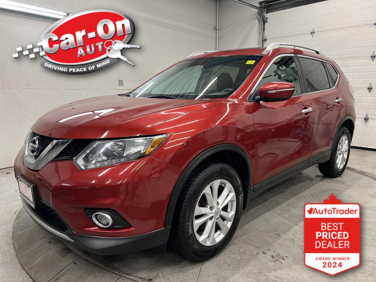 Used 2015 Nissan Rogue SV AWD| LOW KMS | PANO ROOF | HTD SEATS | REAR CAM for sale in Ottawa, ON