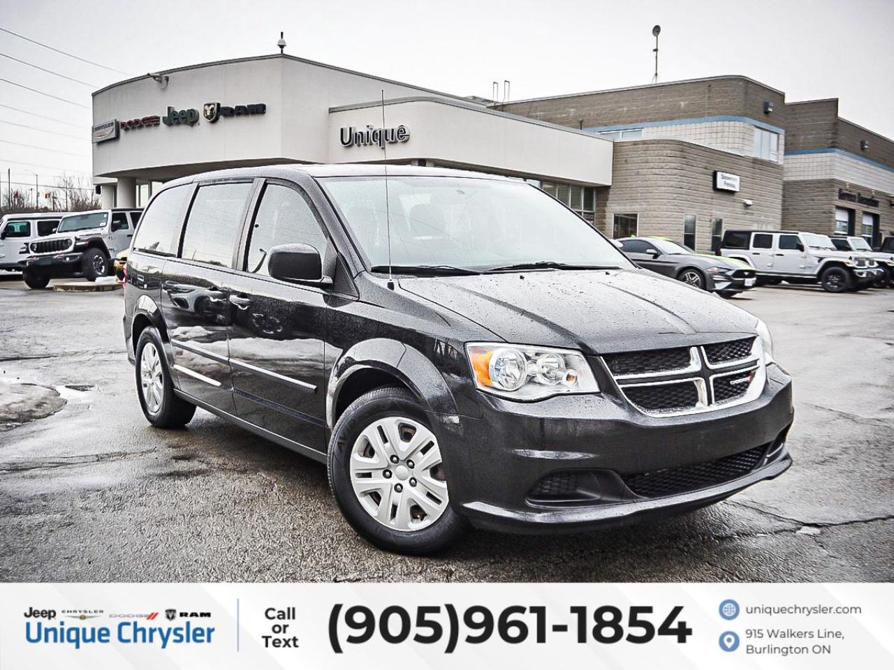 Used 2016 Dodge Grand Caravan Canada Value Package| LOCAL TRADE| for sale in Burlington, ON