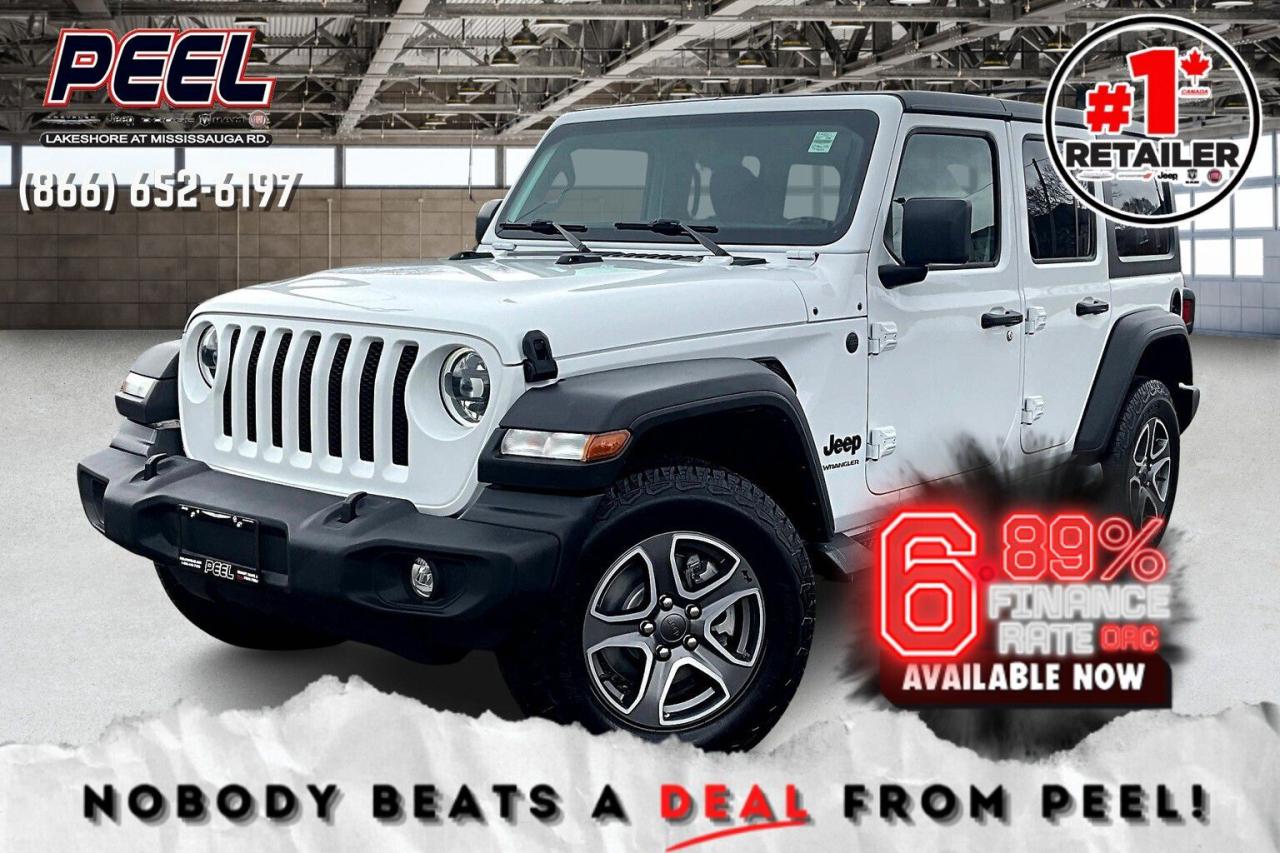 Used 2023 Jeep Wrangler Sport S 4Dr | LED Lights | CarPlay | Alpine |4X4 for sale in Mississauga, ON