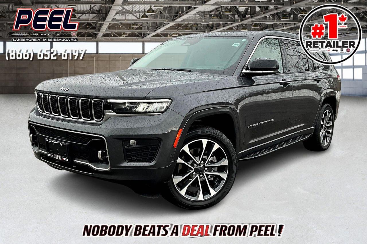 Used 2022 Jeep Grand Cherokee L L Overland | 6 Seat | Lux Tech | Adv Protech | 4X4 for sale in Mississauga, ON