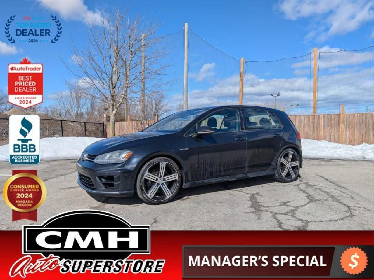 Used 2017 Volkswagen Golf R 2.0 TSI 4MOTION  **AWD - MANUAL** for sale in St. Catharines, ON