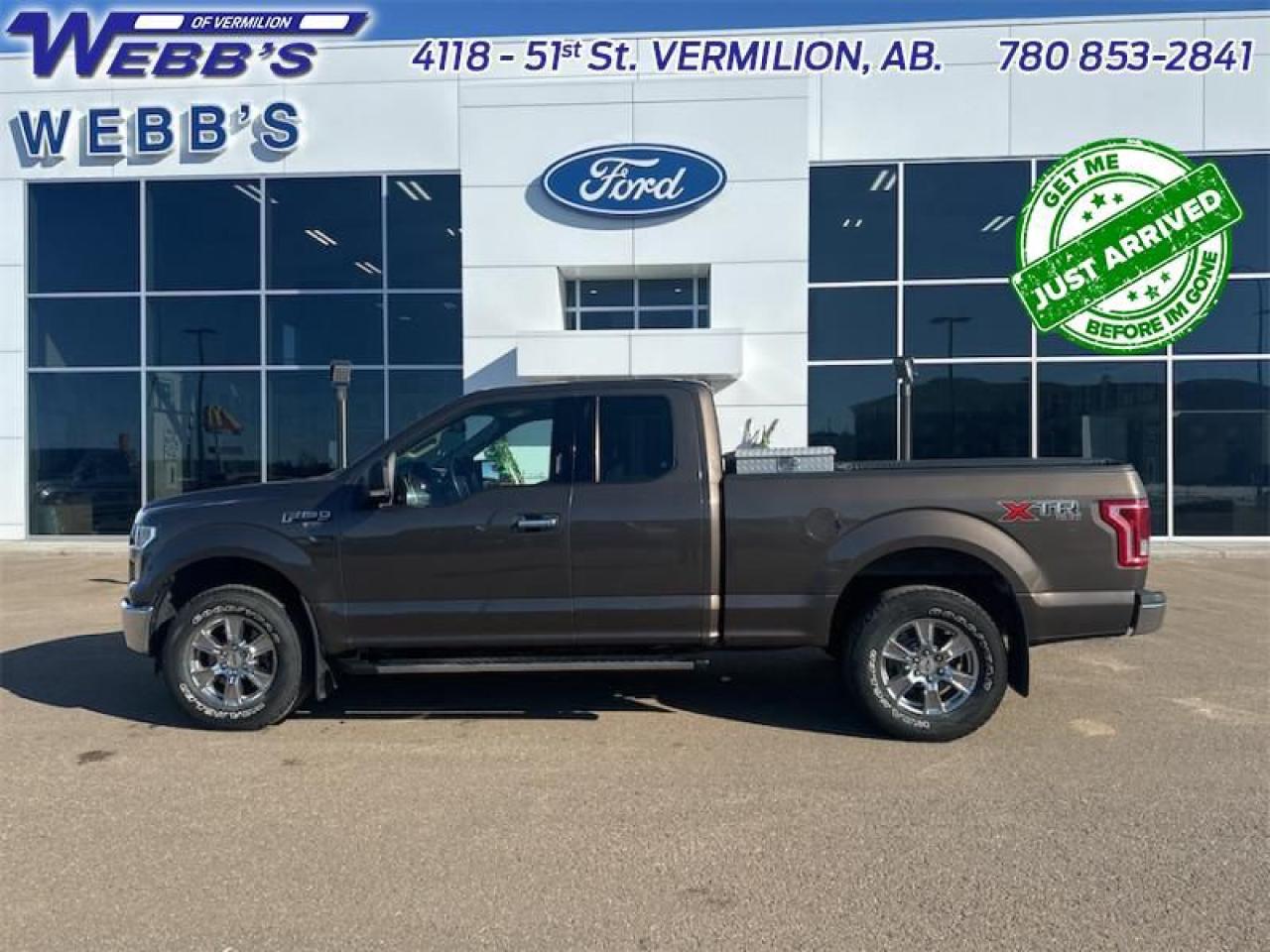 Used 2015 Ford F-150 4x4 SuperCab for sale in Vermilion, AB