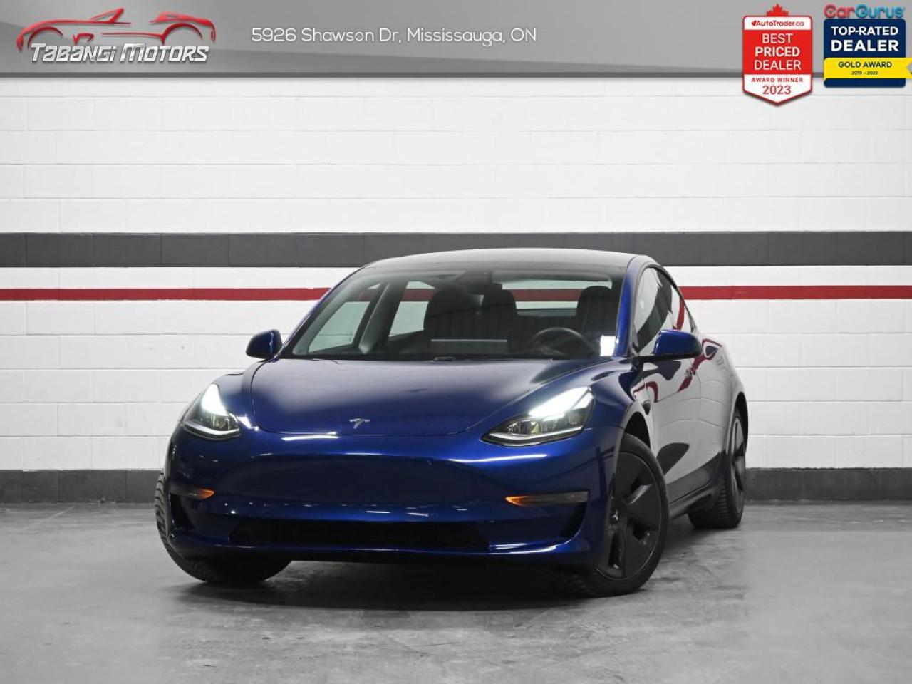 Used 2021 Tesla Model 3 Standard Range Plus   No Accident Leather Autopilot Navigation Glass Roof for sale in Mississauga, ON