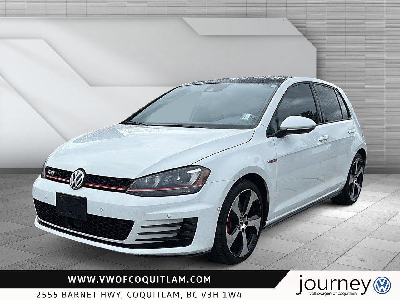 Used 2016 Volkswagen Golf GTI 3-Dr 2.0T Autobahn 6sp DSG at w/Tip for sale in Coquitlam, BC