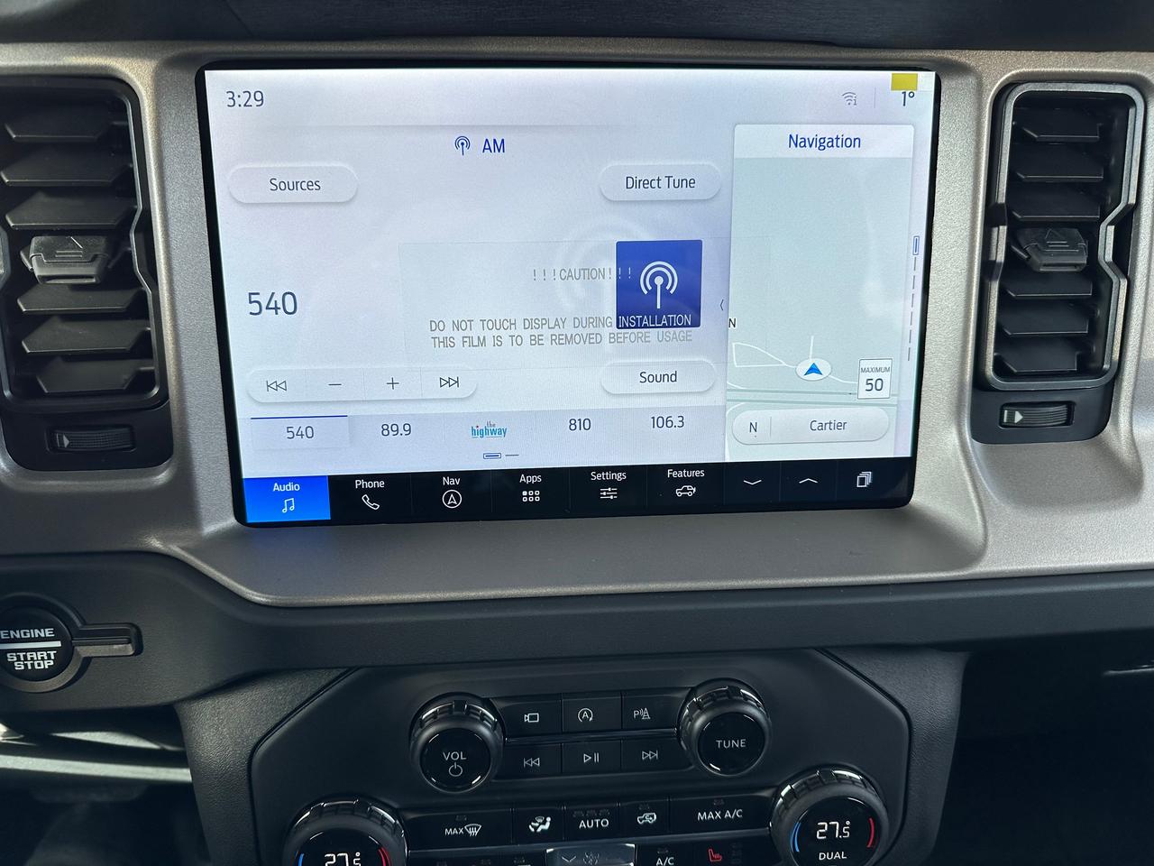 2025 Ford Bronco OUTER BANKS 4 Door 4x4 314A Photo5