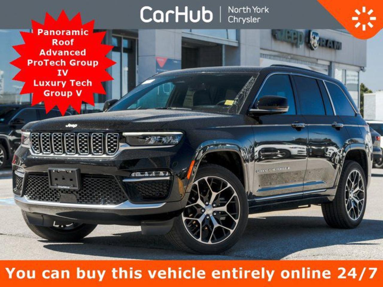New 2025 Jeep Grand Cherokee Summit Advanced ProTech Group IV Luxury Tech Group V for sale in Thornhill, ON