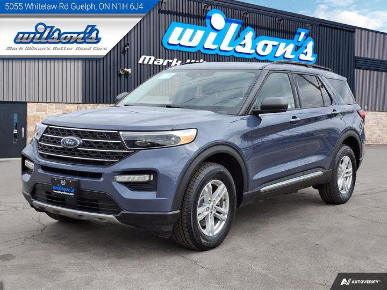 Used 2021 Ford Explorer XLT 4WD - Navigation | Leather | Co-Pilot 360 | Heated Steering | Power Heated Seats | And More ! for sale in Guelph, ON