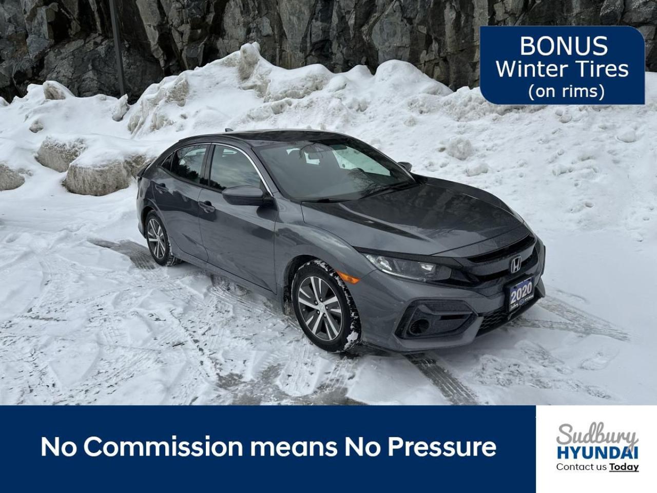 Used 2020 Honda Civic LX CVT for sale in Greater Sudbury, ON