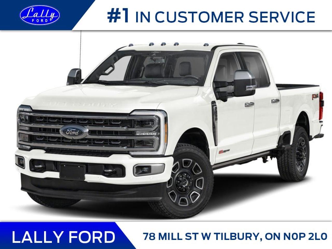 New 2025 Ford F-250 Platinum for sale in Tilbury, ON