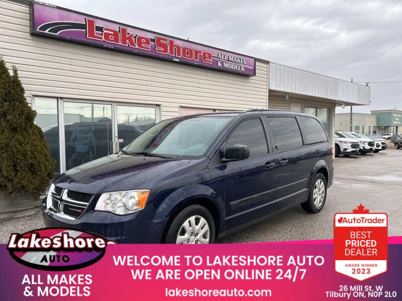 Used 2016 Dodge Grand Caravan SE/SXT Canada Value Package for sale in Tilbury, ON