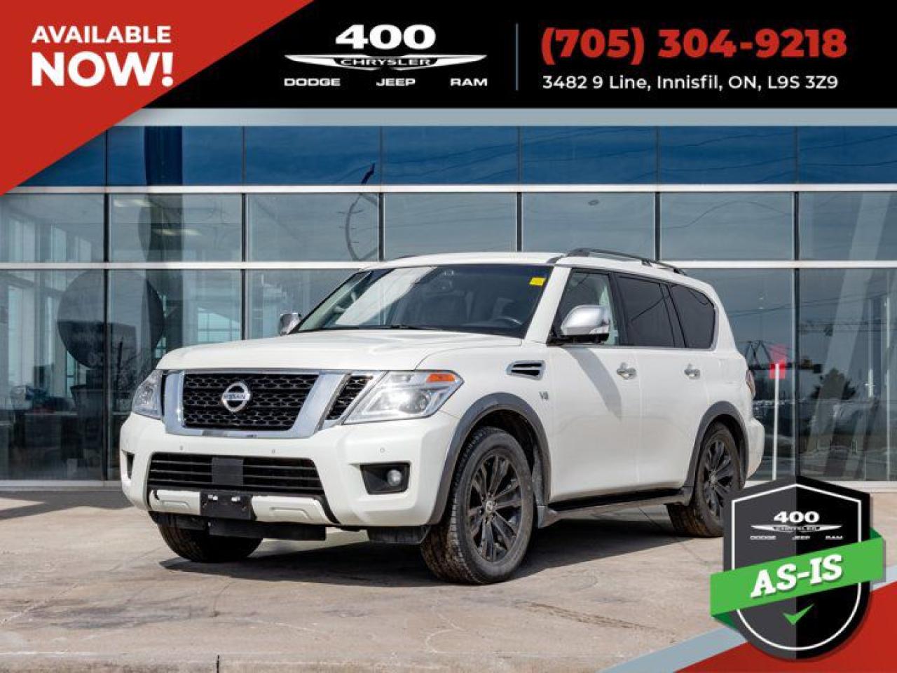 Used 2017 Nissan Armada Platinum Edition for sale in Innisfil, ON