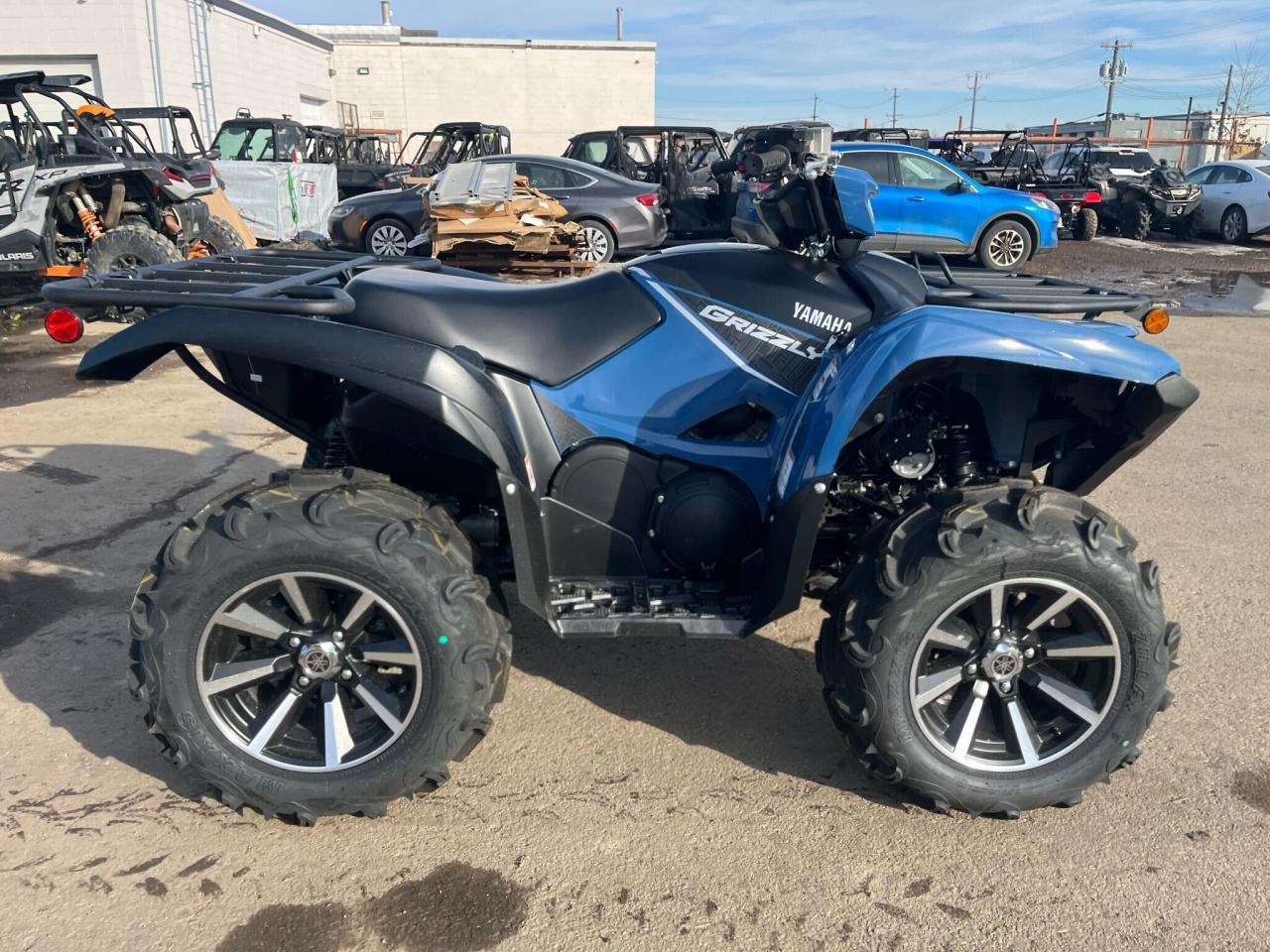 2025 Yamaha Grizzly 700 EPS SE $99 B/W - Photo #4