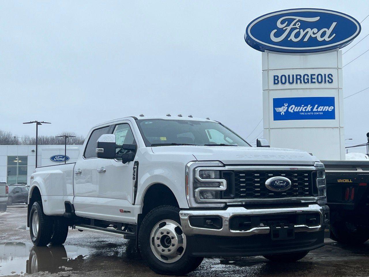 New 2025 Ford F-350 Super Duty DRW LARIAT 4WD CREW CAB 8' BOX for sale in Midland, ON