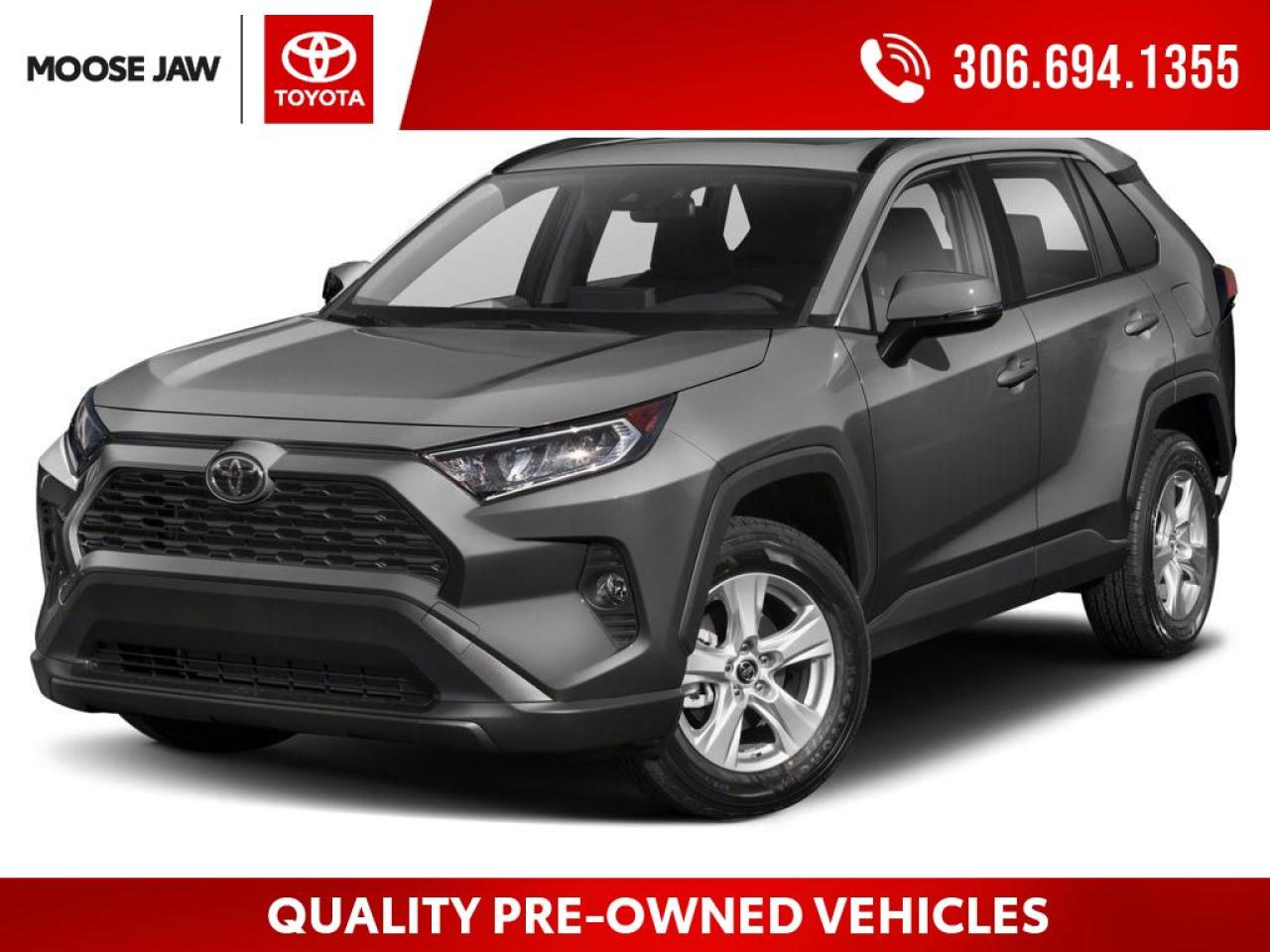 Used 2021 Toyota RAV4 XLE LOCAL TRADE, ONLY 41,658 KMS, HEATED SEATS & STEERING WHEEL, MOONROOF, 7