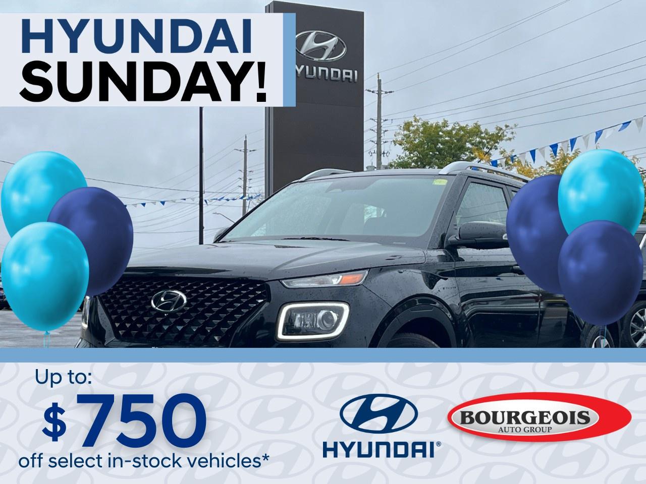 New 2025 Hyundai Venue Ultimate IVT w/Black Interior for sale in Midland, ON