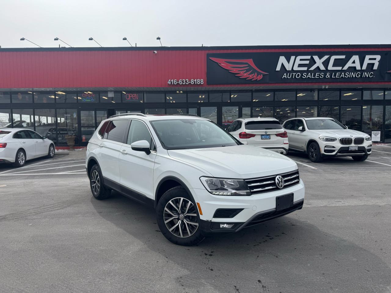 Used 2020 Volkswagen Tiguan COMFORTLINE AWD LEATHER PANO/ROOF B/SPOT CAMERA for sale in North York, ON