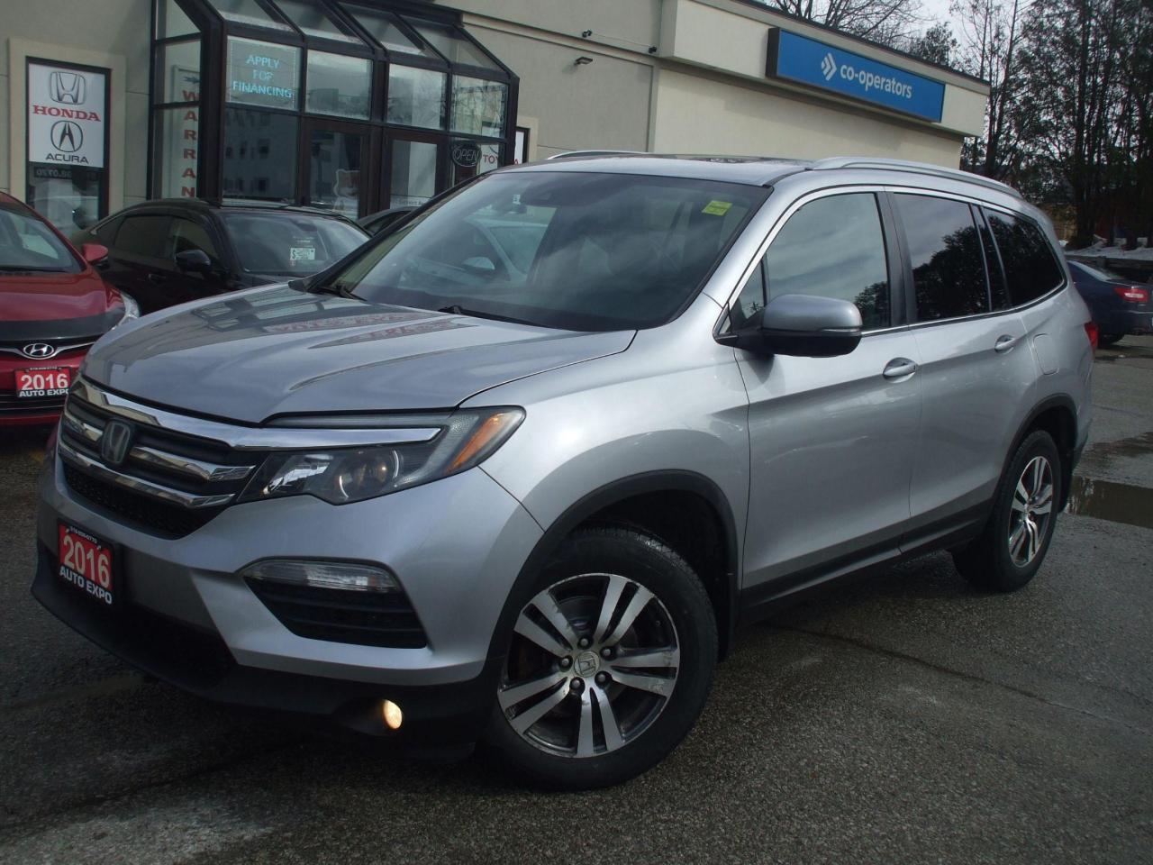 Used 2016 Honda Pilot EXL,AWD,Certified,Bluetooth,Backup Camera,8 Pass for sale in Kitchener, ON