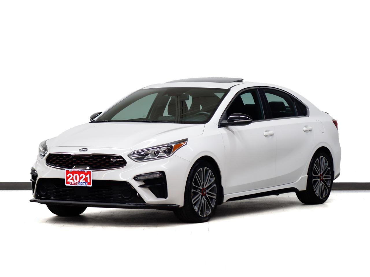 2021 Kia Forte GT | Leather | Sunroof | ACC | BSM | CarPlay