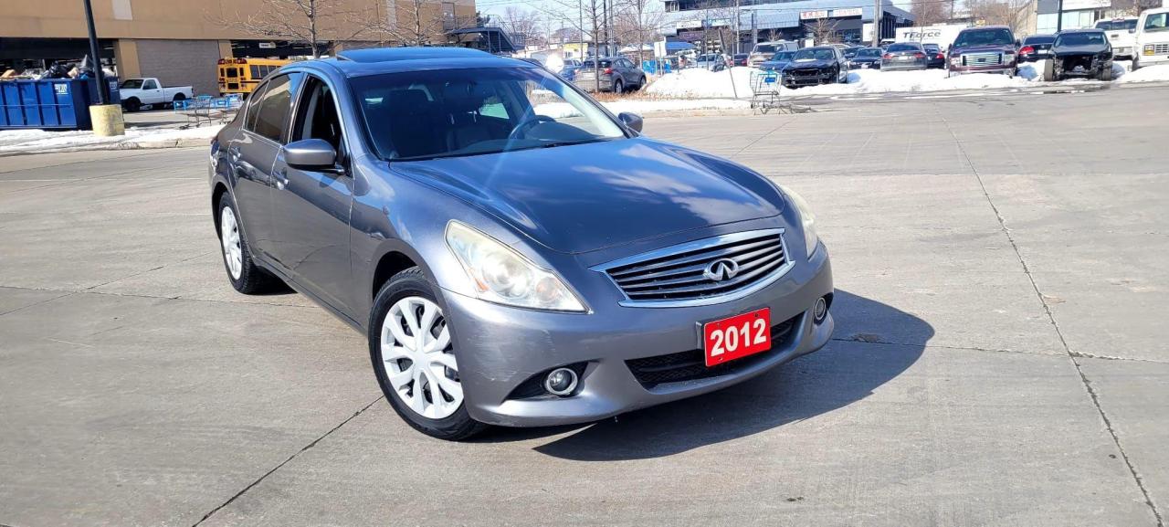 Used 2012 Infiniti G37 AWD, Leather Sunroof, 3 Years Warranty available, for sale in Toronto, ON