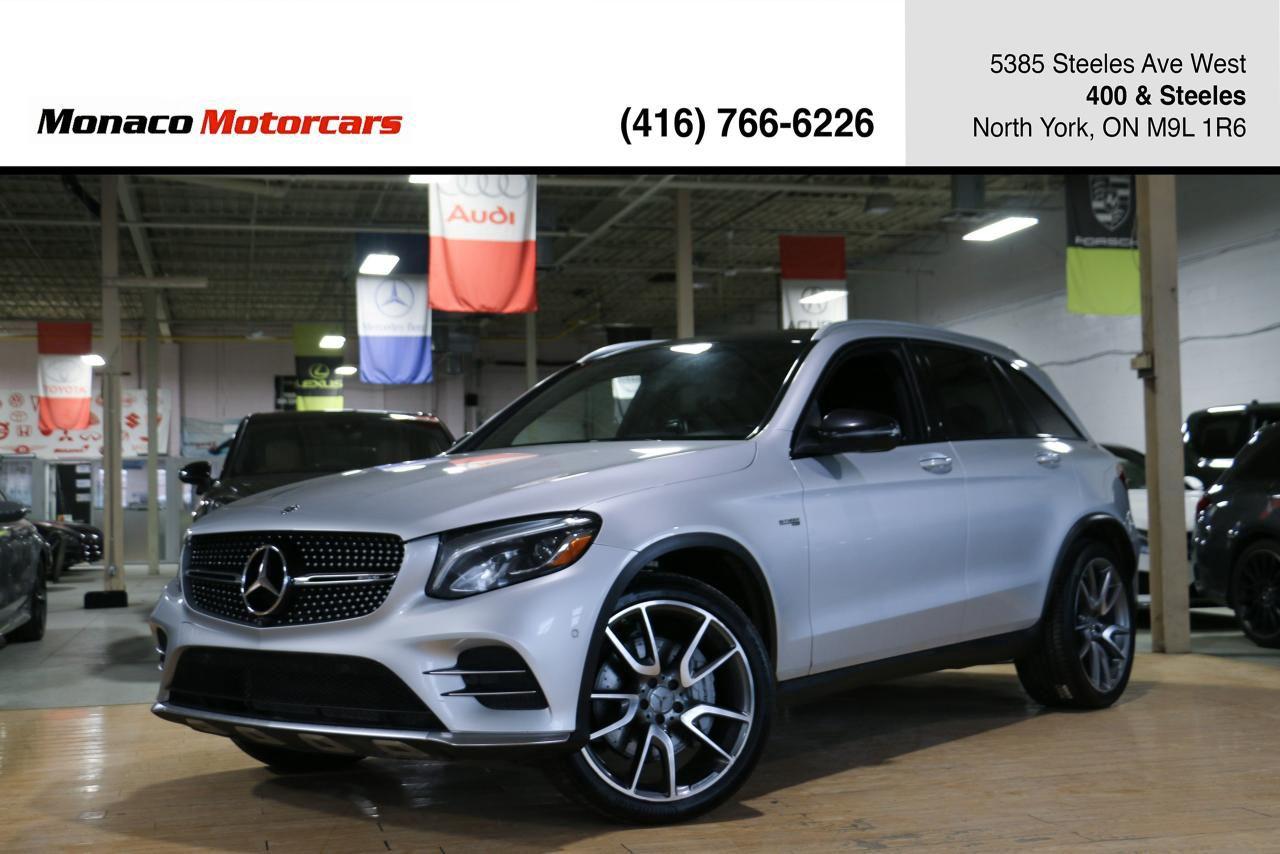 <p>Special Finance Price: $28,999 | Cash Price: $30<span id=jodit-selection_marker_1746820015185_8480938105878852 data-jodit-selection_marker=start style=line-height: 0; display: none;></span>,499</p><br><p>2018 Mercedes-Benz GLC43 AMG 4MATIC - One Owner Vehicle, No Accidents, Clean CarFax - Leather, Keyless Entry, Push Start, 360 View Camera, Navigation, Panoramic Sunroof, Burmester Sound System, Heated Seats, Heated Steering Wheel, 21 AMG Wheels, Power Trunk, Blind Spot Monitor, Brake Assist, Attention Assist, Ambient Lighting, Bluetooth, Cruise Control, And Much More.</p><br><p>Odometer: 133,000 KM.</p><br><p>Call Us: (416) 766-6226</p><br><p>Monaco Motorcars Inc.</p><br><p>Location: 5385 Steeles Ave W, North York, ON M9L 1R6</p><br><p>Business Hours:</p><br><p>Monday - Friday: 9am - 6pm</p><br><p>Saturday: 10am - 5pm</p><br><p>Sunday : Closed</p><br><p>www.monacomotorcars.com</p><br><p>Apply for Financing Online: www.monacomotorcars.com/financing/</p><br><p>All our vehicles go through an Ontario Standard Certification Inspection where we make sure the car is safe so you dont have to. An additional cost of $999 will be applied to all Certified vehicles. If not certified as per OMVIC regulations vehicle is not drivable, not certified and not e-tested. Each Certified vehicle comes with an Ontario Safety Certification and a 36-day or 2000 KM Safety Warranty. At Monaco Motorcars, we are revolutionizing the car buying experience. Come see the difference. Full vehicle history is disclosed prior to closing a deal because we want you to know everything about your next vehicle. Countless Financing options are available including $0 DOWN!!! (O.A.C.) All credit types welcome! Bad/Good/No Credit, bankruptcy, consumer proposal, new to Canada, student. Hassle-free approvals. No matter what your credit situation is, You Are Approved. Conditions apply. We Accept Trade-Ins! Bring it by for an Appraisal. Multiple extended warranty options are available to choose from.</p><br><p>We Are Proud To Serve Clients All Over Canada & Ontario - Toronto, Markham, Richmond Hill, Mississauga, Oshawa, Etobicoke, Newmarket, Pickering, Whitby, Ajax, North York, Scarborough, Barrie, Orangeville, Waterloo, Milton, Kitchener, Ottawa, Aurora, London, Kingston, Hamilton, Muskoka, Belleville, Brant, Brantford, Brockville, Cornwall, Windsor, Sudbury, Guelph, Orillia, Sarnia, Timmins, Thunder Bay, Welland, Pembroke, St Catharines, St. Thomas, Thorold, Ottawa, Owen Sound, Haldimand County, Kenora and Niagara Falls.</p><br><p>CASH PRICES DISPLAYED: HST and licensing fees are not included.</p><br><p>FINANCING OPTIONS: Enjoy rates as low as 6.99% with $0 down and no payments for 3 months (O.A.C). Our expert financing team partners with major banks and lenders to secure the lowest rates and most flexible terms for your car loan. A $999 financing fee applies.</p><br><p>We strive to provide accurate and up-to-date listing information; however, Monaco Motorcars is not responsible for any errors, omissions, or typographical mistakes. Prices are subject to change without notice. Please contact us to confirm details.</p>