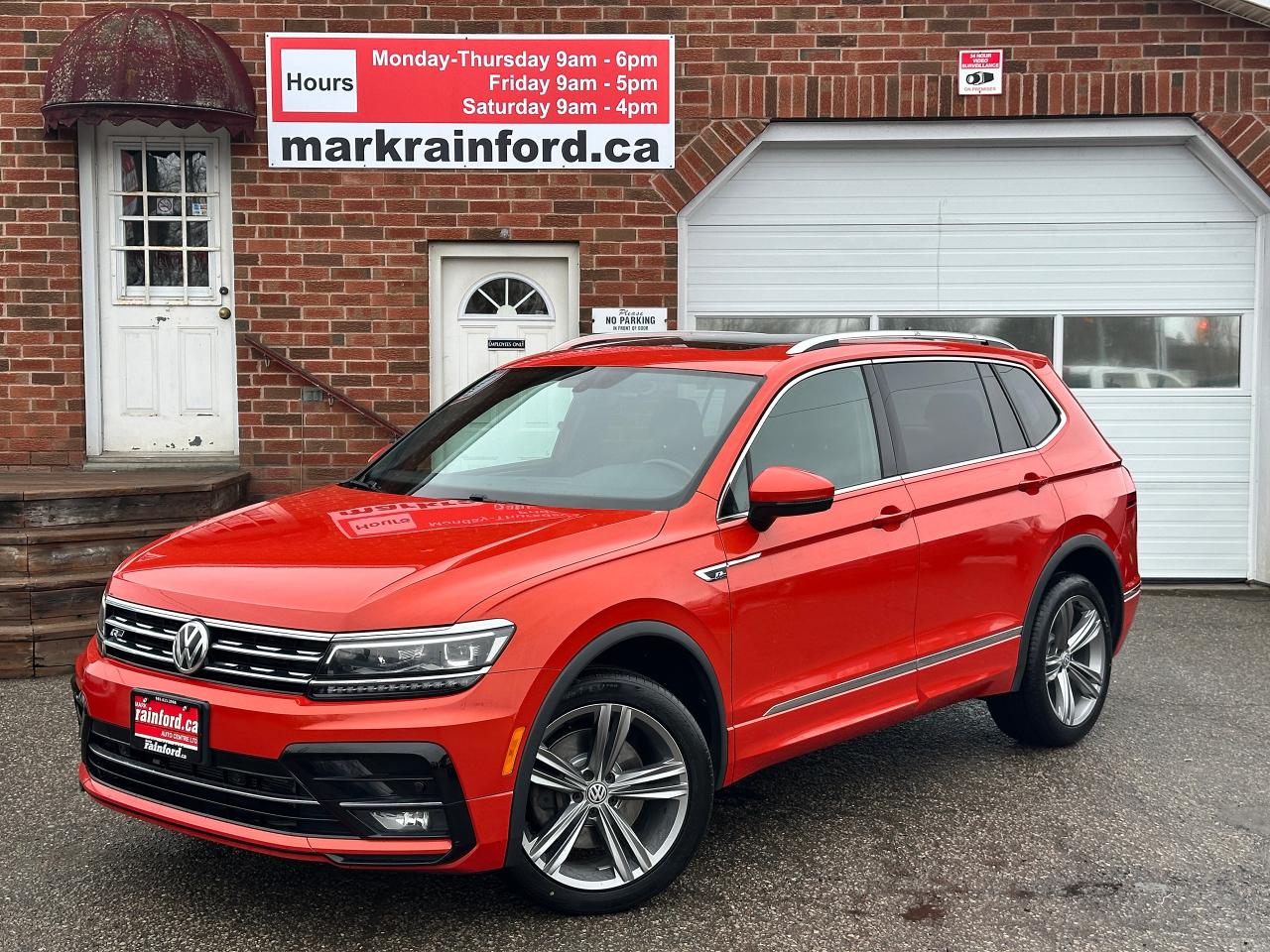 Used 2018 Volkswagen Tiguan Highline AWD HtdLthr Sunroof CarPlay NAV BackupCam for sale in Bowmanville, ON