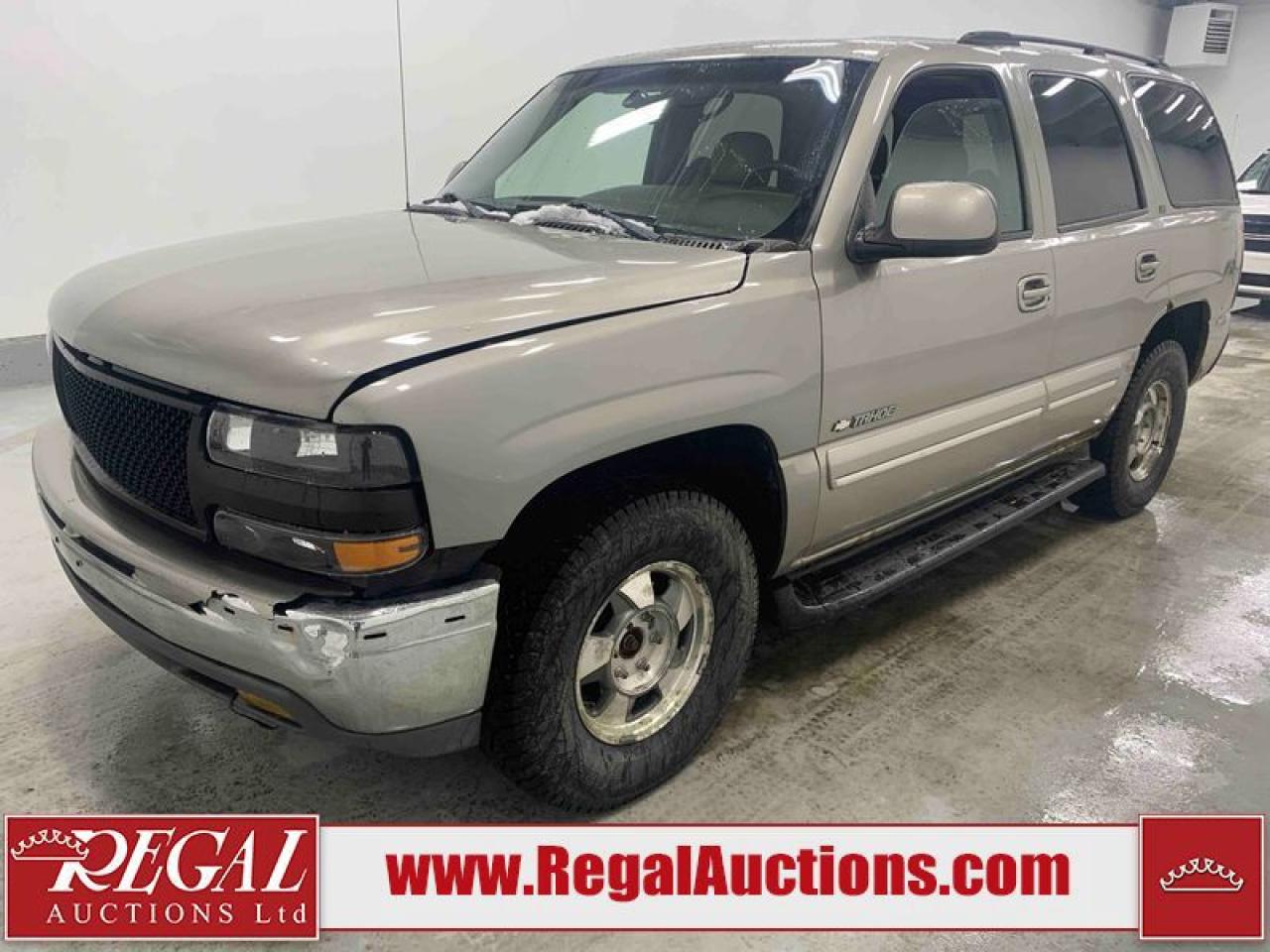 Used 2003 Chevrolet Tahoe Base for sale in Calgary, AB