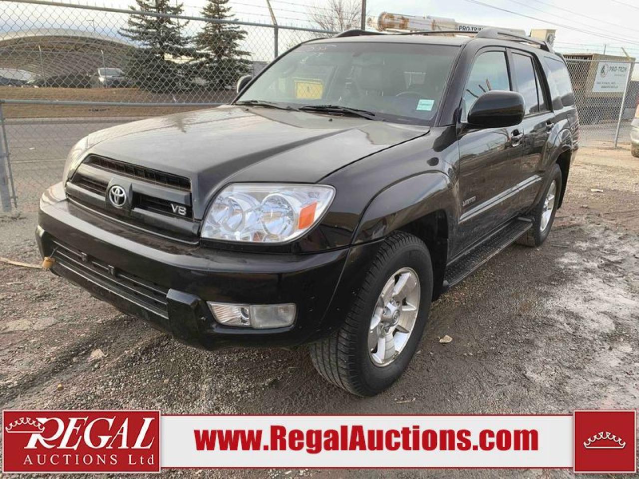 Used 2005 Toyota 4Runner Limited for sale in Calgary, AB