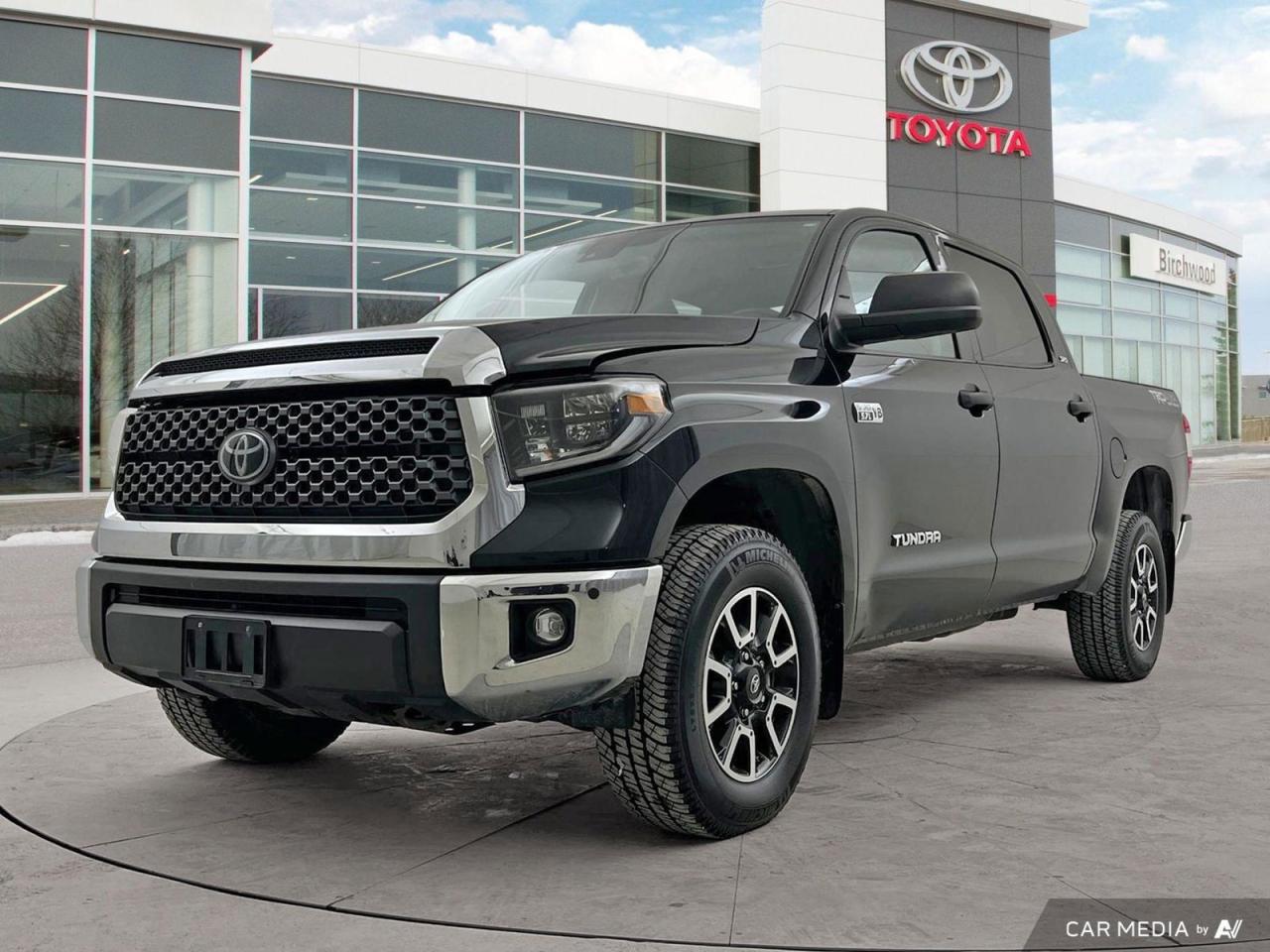 Used 2020 Toyota Tundra 4x4 Crewmax TRD Offroad | Moonroof | CarPlay for sale in Winnipeg, MB