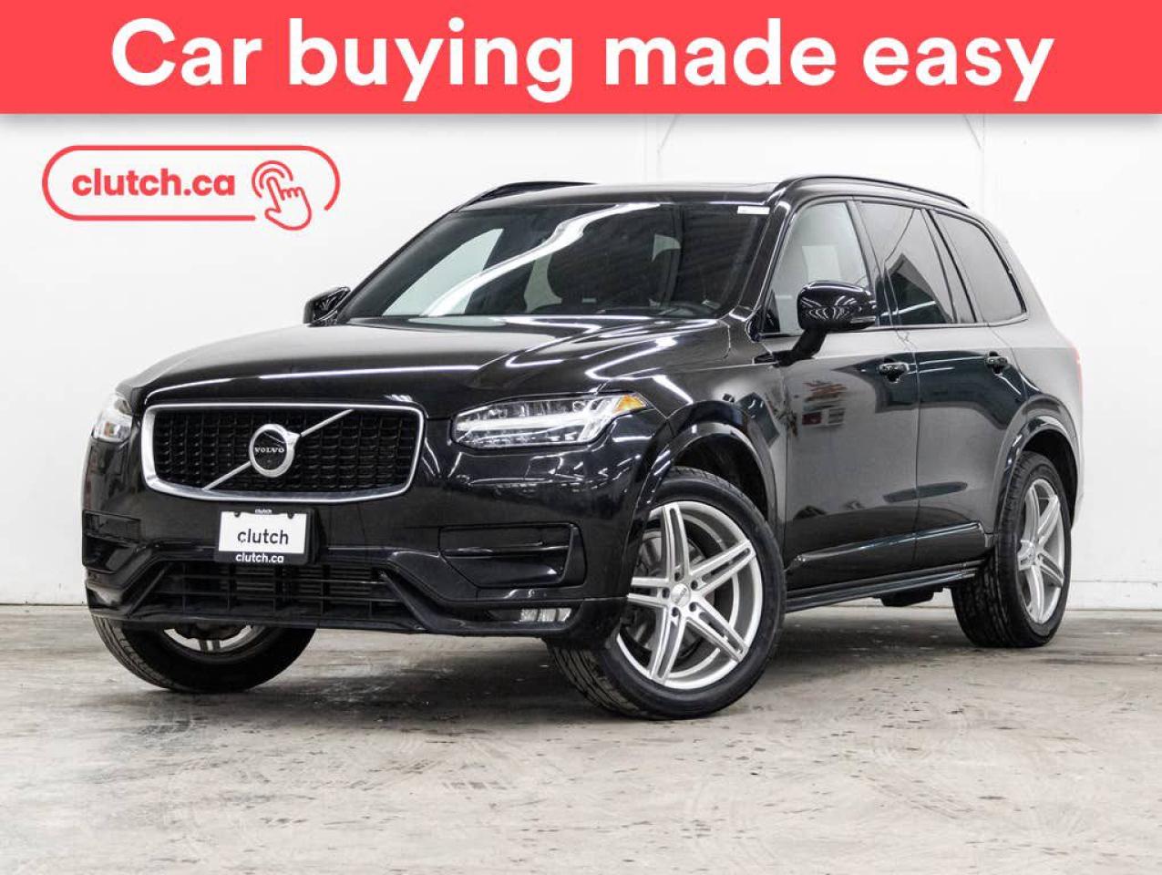 Used 2020 Volvo XC90 T6 R-Design AWD w/ Apple CarPlay, Panoramic Moonroof, Nav for sale in Toronto, ON