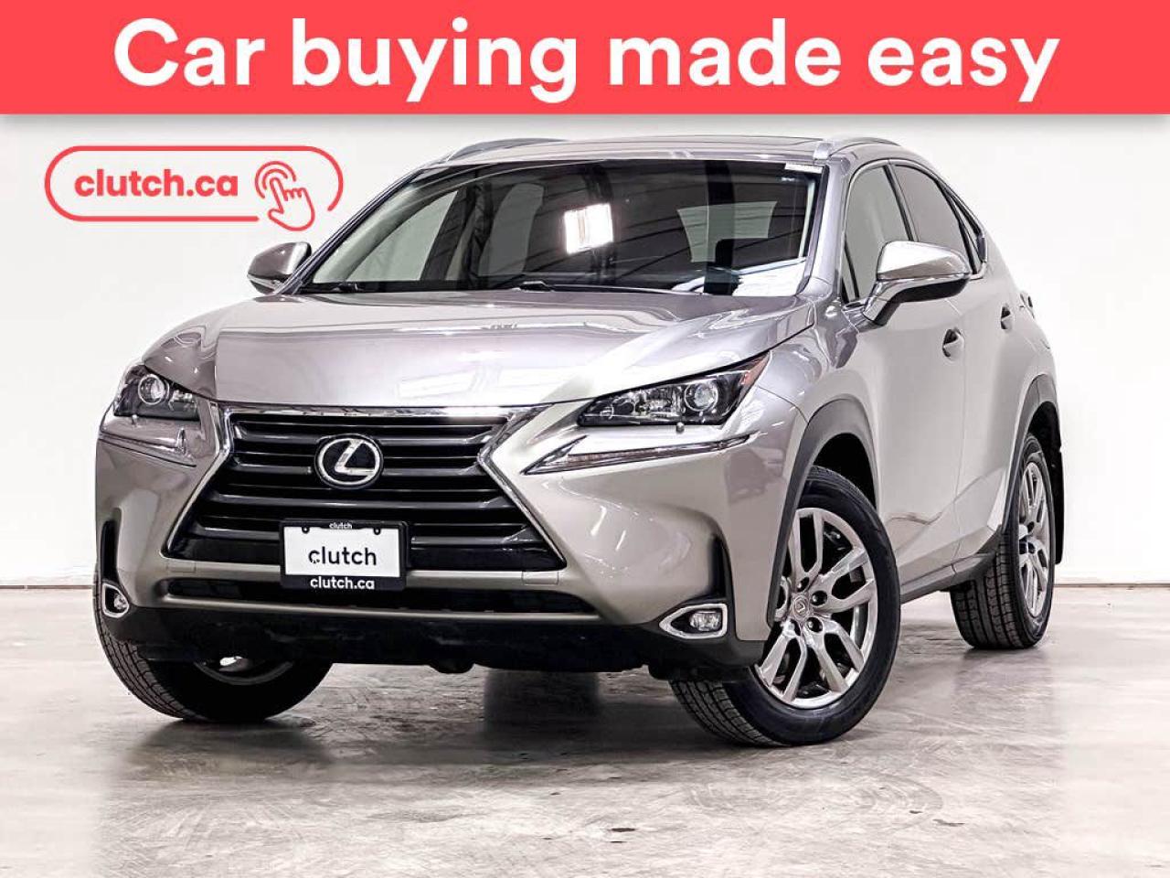 Used 2017 Lexus NX 200t AWD w/ Luxury Pkg. w/ Heated Front Seats, Rearview Cam, Cruise Control for sale in Toronto, ON