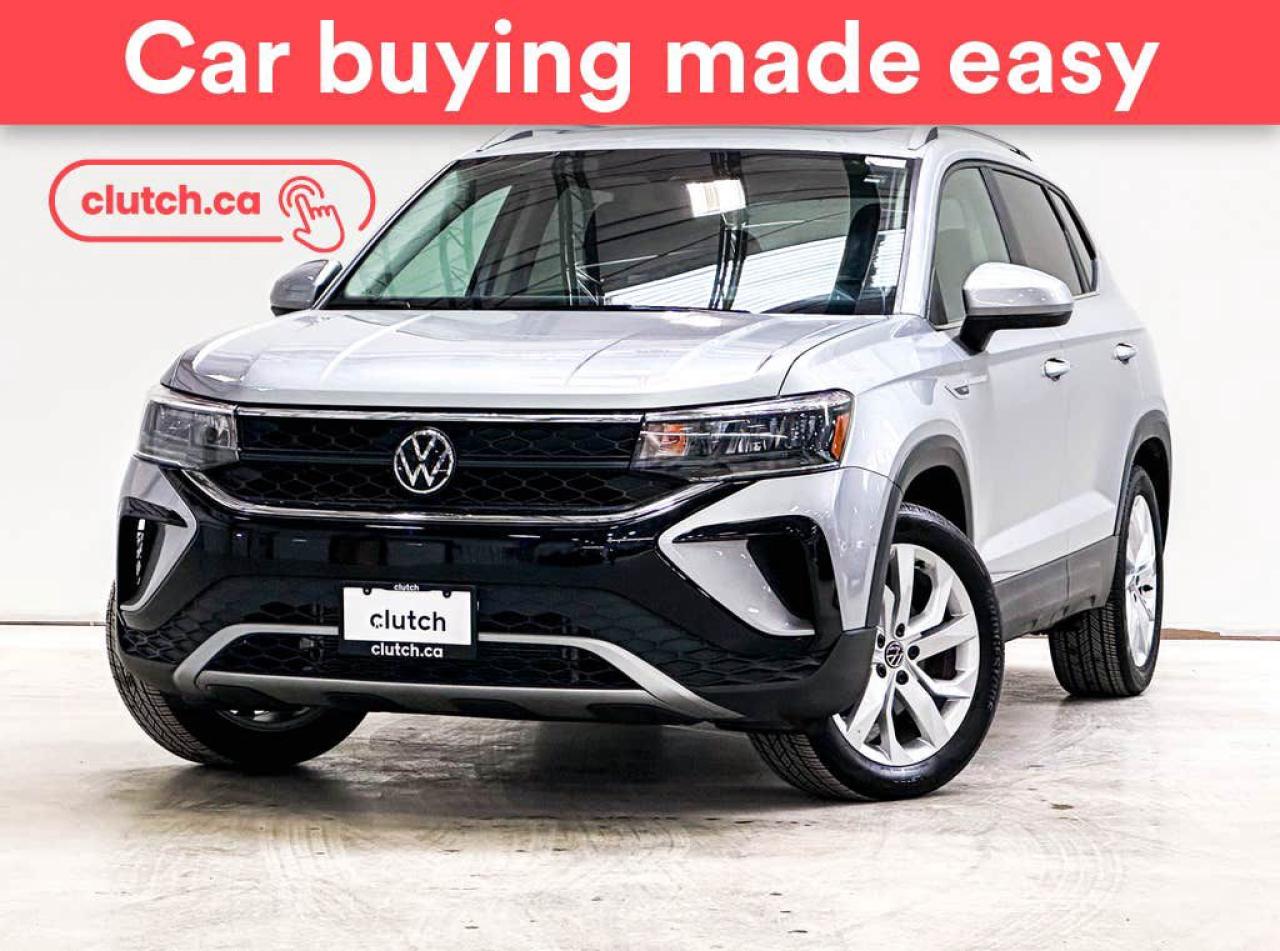 Used 2022 Volkswagen Taos Comfortline AWD w/ Apple CarPlay, Heated Front Seats, Rearview Cam for sale in Toronto, ON