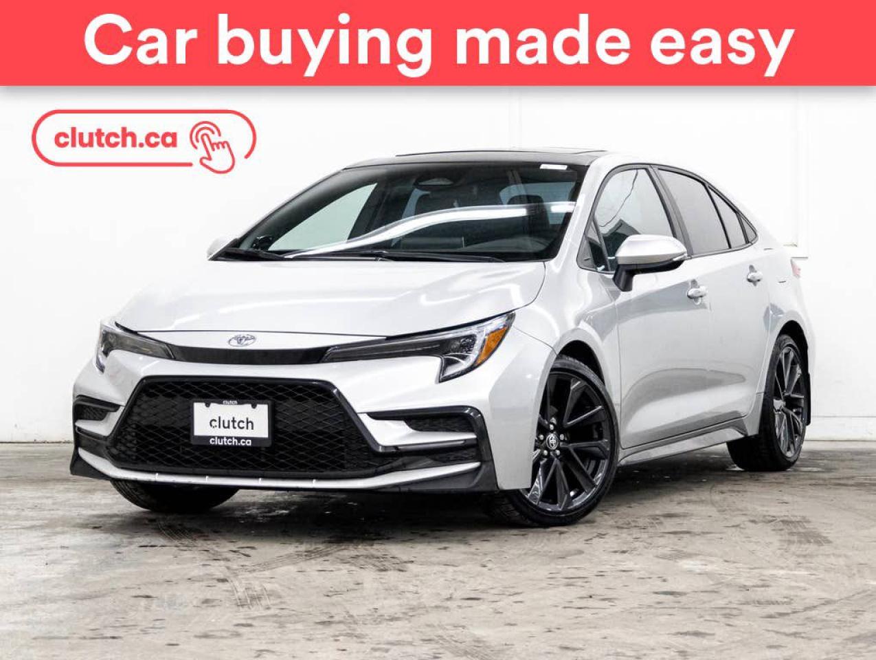 Used 2023 Toyota Corolla XSE w/ Apple CarPlay, Power Moonroof, Rearview Cam for sale in Toronto, ON