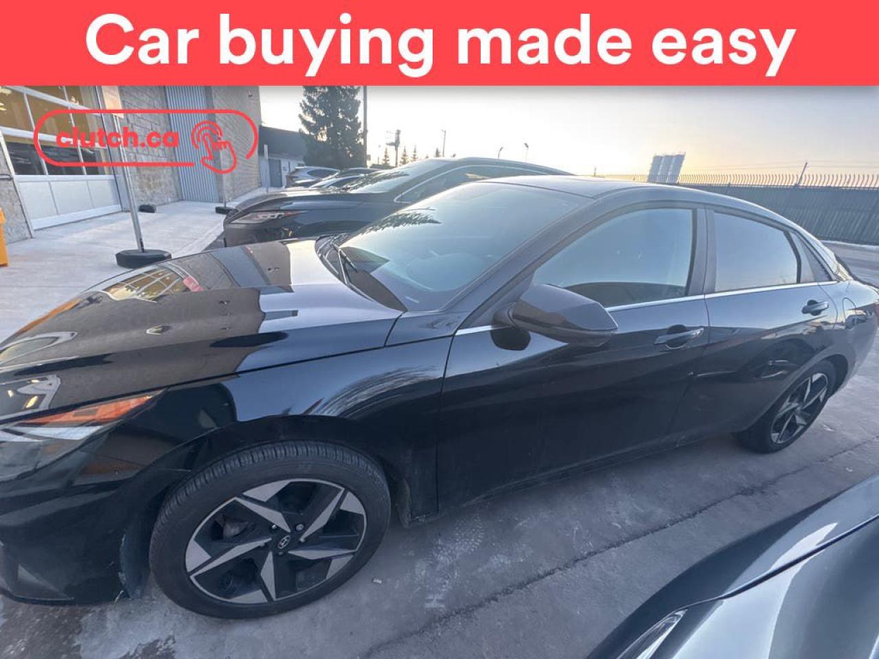 Used 2023 Hyundai Elantra Luxury w/ Apple CarPlay, Heated Front Seats, Rearview Cam for sale in Toronto, ON