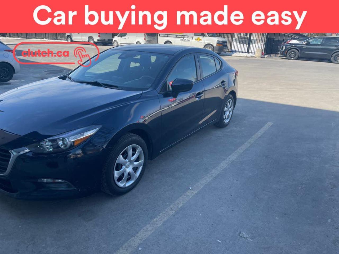 Used 2018 Mazda MAZDA3 GX w/ Rearview Cam, Cruise Control, A/C for sale in Toronto, ON