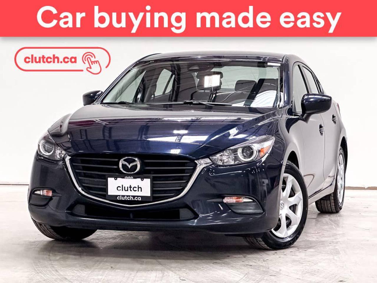 Used 2018 Mazda MAZDA3 GX w/ Rearview Cam, Cruise Control, A/C for sale in Toronto, ON