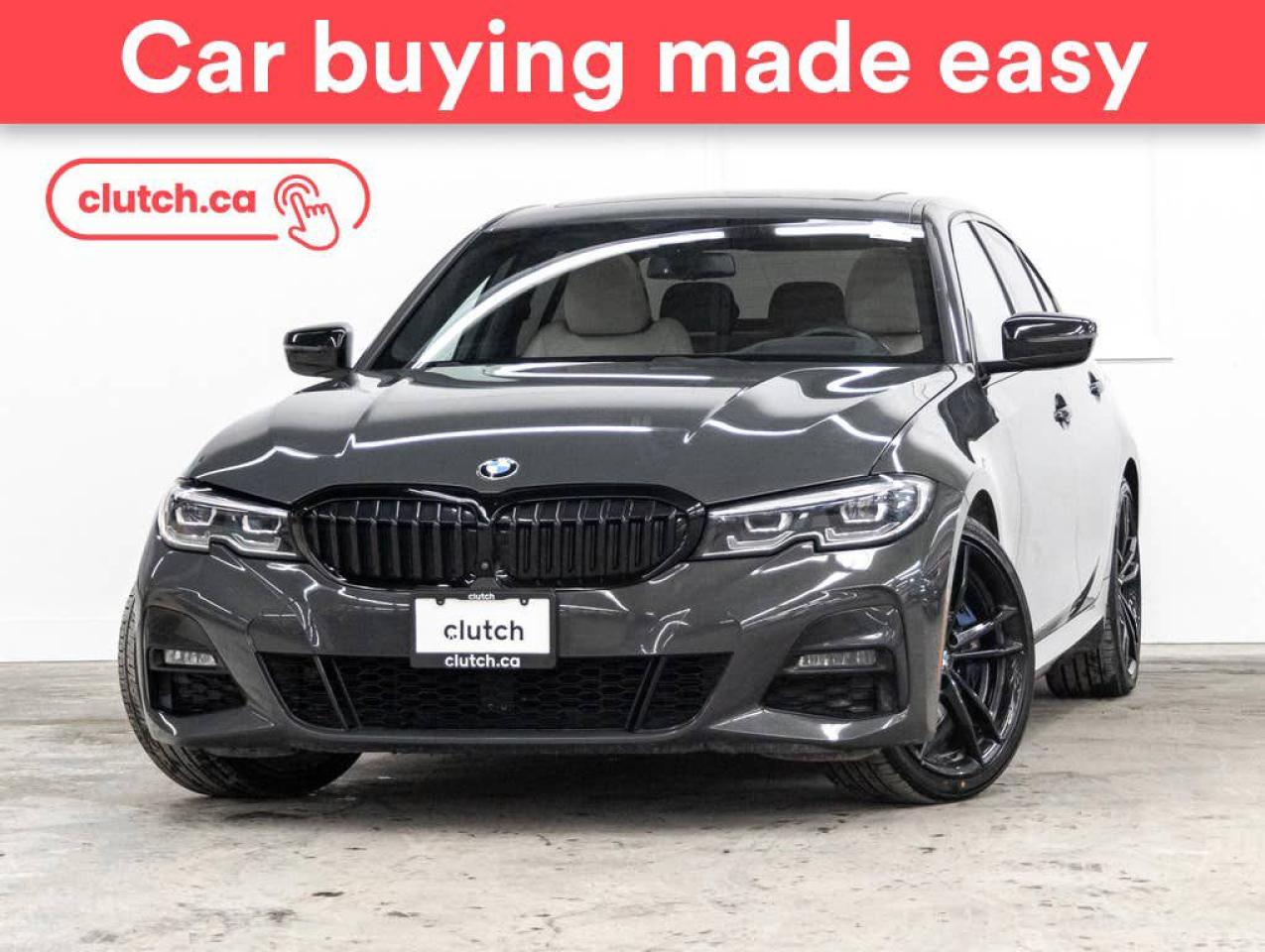 Used 2019 BMW 3 Series 330i xDrive AWD w/ Apple CarPlay, Power Moonroof, Nav for sale in Toronto, ON