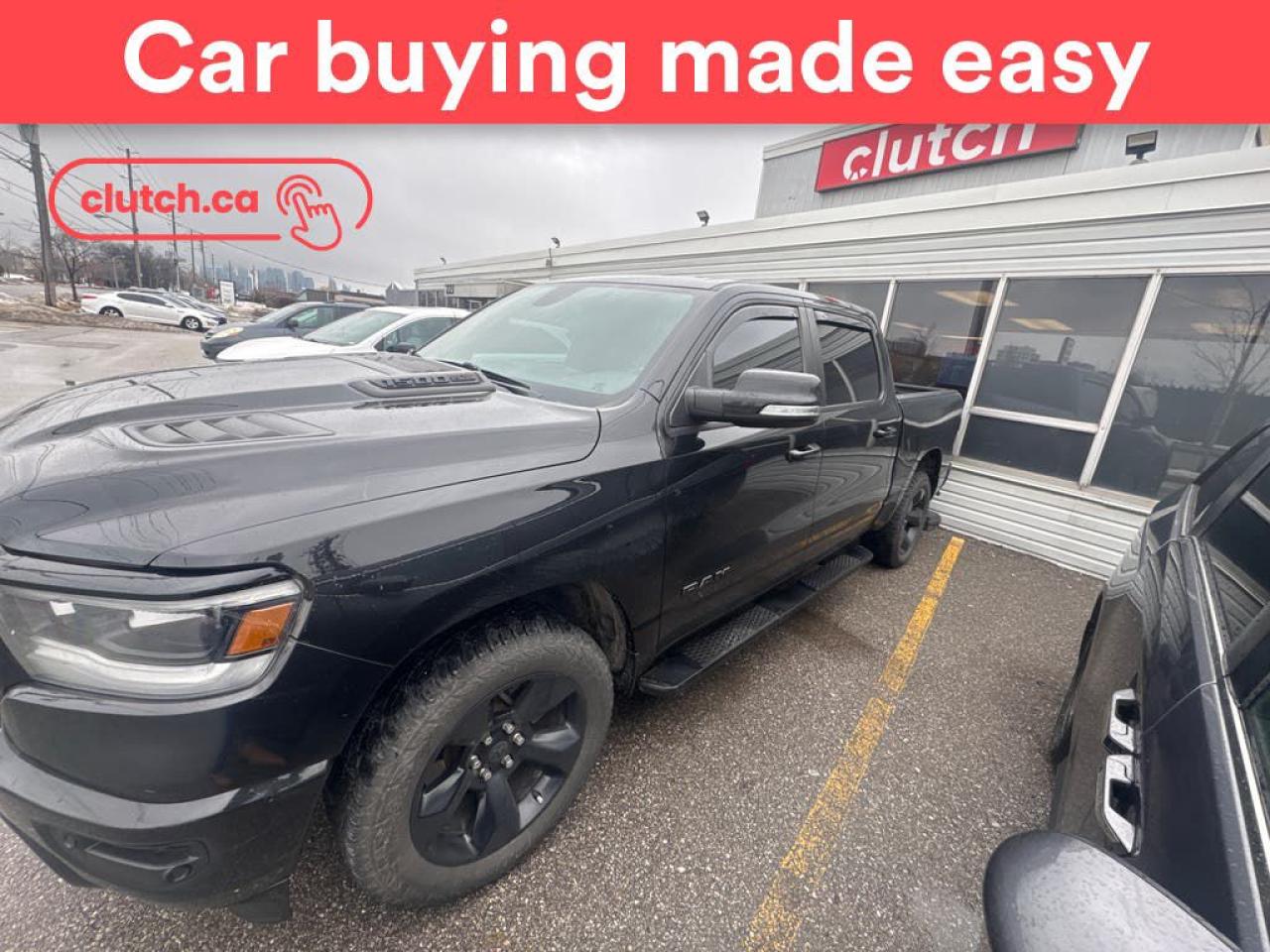 Used 2019 RAM 1500 Rebel Crew Cab 4X4 w/ Apple CarPlay, Bluetooth, Nav for sale in Toronto, ON